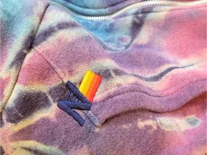 Aviator Nation ACL 2014 Austin City Limits Tie Dye Zip Hoodie Medium Rare thumbnail 5