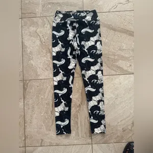 Lularoe One size the little mermaid Ursula and tentacles blue leggings no fading thumbnail 2