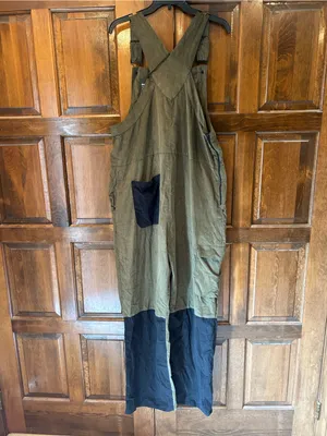 Backcountry Kamas Corduroy Overalls Womens L Kalamata Green NWT Utility Cargo thumbnail 4