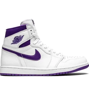Nike Air Jordan 1 High OG “Court Purple” High Top Sneakers thumbnail 10