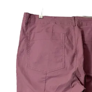 Old Navy Pants Utility Straight Leg Raw Hem Cargo Casual Pink Women’s 14 Plus thumbnail 6