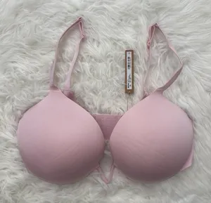 Skims Ultimate Deep V Plunge Pushup Bra Cherry Blossom Size 38DDD thumbnail 1