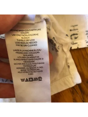 Anthropologie EUC Women's White Postal Shipping Code Sleeveless Top Size S thumbnail 4