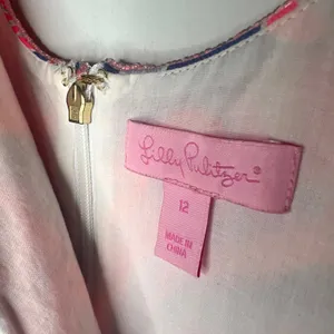Lilly Pulitzer Lyssa Shift Mini Dress Size 12 thumbnail 5