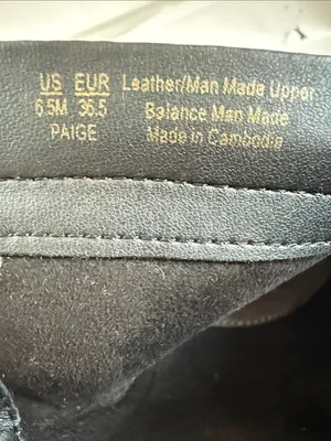 Sam Edelman Paige Black Leather Square-Toe Ankle Boots thumbnail 3