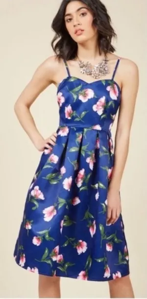 NWT‎ Liza Luxe Modcloth vogue vitality dress thumbnail 1