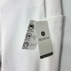 Apana White Yoga Leggings‎ Size S thumbnail 4
