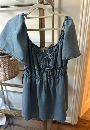 Boutique Denim dress thumbnail 1