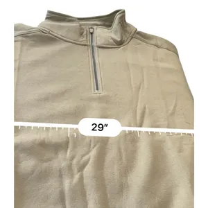 Xersion Women's Plus 2X Oversized Half Zip Pullover Sweatshirt Tan NEW thumbnail 12