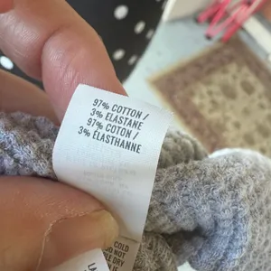 5/$65 Offline by Aerie Womens Henley Top Sz XXS Gray Waffle Thumb Holes Knit Top thumbnail 10