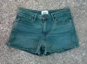 Urban Outfitters BDG green denim shorts thumbnail 1