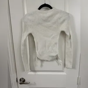 Princess Polly White Knit Sweater Size S/M thumbnail 7
