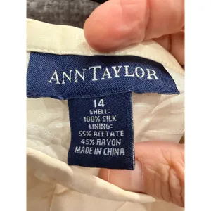 Armani Exchange Women Pants 34 Regular Ivory Linen Blend Cargo Straight Leg thumbnail 4
