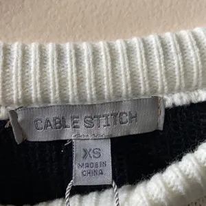 cable stitch christmas sweater size XS thumbnail 2