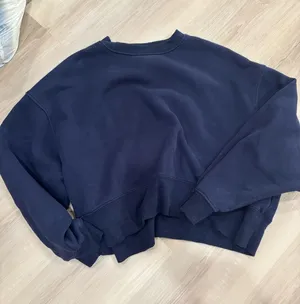 Boutique cropped sweatshirt Blue Size M thumbnail 1