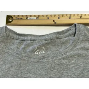 Gear For Sports Michigan Tech Women Small Shirt Long Sleeve UP Map Gray MTU thumbnail 9