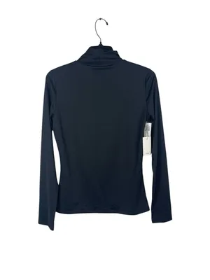Wilfred Aritzia Cheval Turtleneck Top Black Stretch Long Sleeve Women’s M NWT thumbnail 2