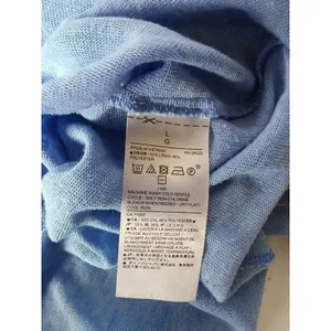 Banana Republic Light Blue Linen Blend Short Sleeve Top Size L thumbnail 4