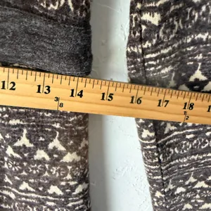 Hazel Brown‎ Patterned Long Sleeve Cowl Neck Knit Dress Fair Isle Print Small S thumbnail 9
