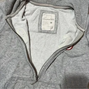 Y2K Aeropostale Graphic Zip Front Hoodie Womens Medium thumbnail 7