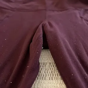 ATHLETA Maroon Burgundy Leggings with Pockets thumbnail 5