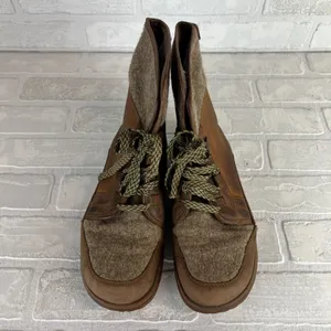 Chacos Barbary Boots Womens 9 Pinecone Hiking Outdoor Leather Wool Lace Up Bootie thumbnail 8