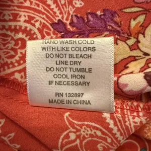 Rose + Olive Womens‎ L Sleeveless Blouse Top Paisley Boho Red Tank thumbnail 8