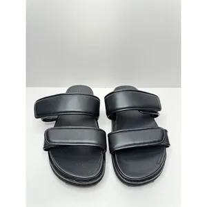 Open EDIT Sandals Size 6.5 Black Open Toe Finley Slides‎ thumbnail 5