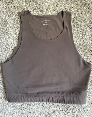 REI Brown High Neck Sports Bra thumbnail 1