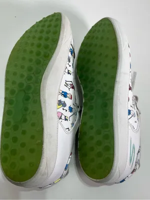 Skechers Go Golf Drive 4 Dogs At Play Golf Shoes White Women’s 8.5 Goga Max thumbnail 7