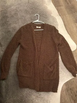 Boutique Cardigan Brown thumbnail 3