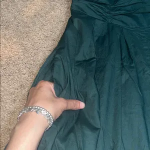 Anthropologie Hutch‎ The Mabel Square-Neck Wide-Leg Jumpsuit Forest Green Small thumbnail 5