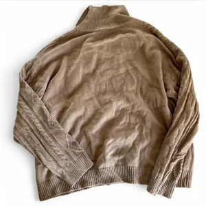 SheIn Tan Cable Knit Sweater thumbnail 3