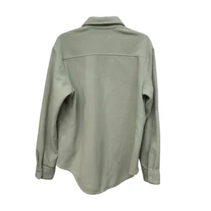 TNA Aritzia Sz 2 Polar Jacket Polartec 200 Long Sleeve Fleece Shacket Green Xx-8 thumbnail 9