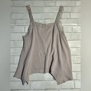 Free People Fairycore Flowy Tank Size Medium thumbnail 3