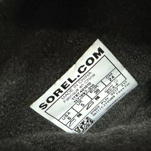 Sorel Whitney Short Lace Waterproof Winter Boots Black Faux Fur NY1897-010 Sz 6 thumbnail 2
