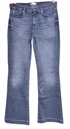 7 For All Mankind Dojo Jeans Gray‎ Women's Size 29 thumbnail 1