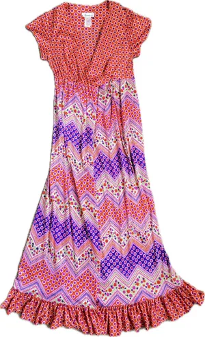 Vintage 70s Saramal Lingerie Wrap‎ Nylon Dress Bohemian Retro Disco Maxi Small thumbnail 1