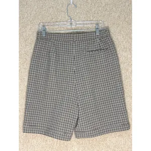 Lyle & Scott Plaid Pleated Shorts‎ Cuffed Golf Tennis Old Money Scotland Pockets thumbnail 2
