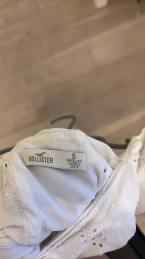 Hollister White Babydoll Dress thumbnail 2