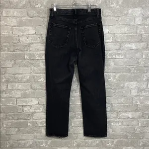 Abercrombie & Fitch The Ankle Straight Ultra High Rise Jeans thumbnail 3