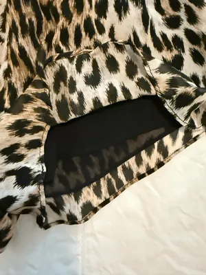 Zara Collection Animal Print Shorts thumbnail 6