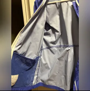 Columbia women’s periwinkle rain jacket thumbnail 5