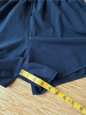 Abercrombie & Fitch Black Active Romper XS Tall Drawstring Athletic Playsuit thumbnail 9