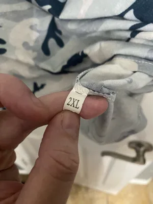 Camo top Gray Size XXL thumbnail 3