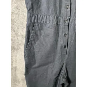 Outerknown S.E.A. Suit Utility Gray Short Sleeve Jumpsuit XS Organic‎ Cotton thumbnail 3