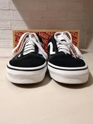 Vans Old Skool Low-Top Sneakers Black Skater Skateboard Retro thumbnail 2