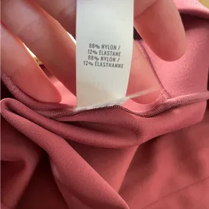 NWT Offline by Aerie real me lace up 7/8 leggings size M red Dusty rose/pink thumbnail 9