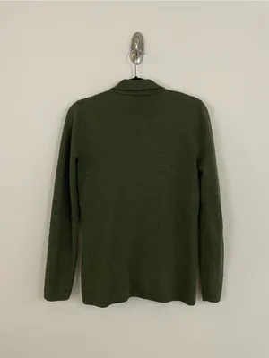 J. Crew Green Schoolboy Classic Fit Sweater Blazer Size XS thumbnail 6