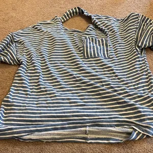 Free people beach‎ striped blouse xs thumbnail 3